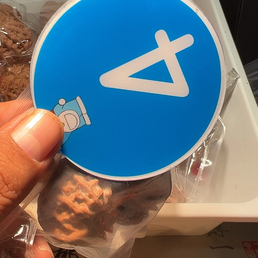 自***然文玩核桃，蓝色04号
