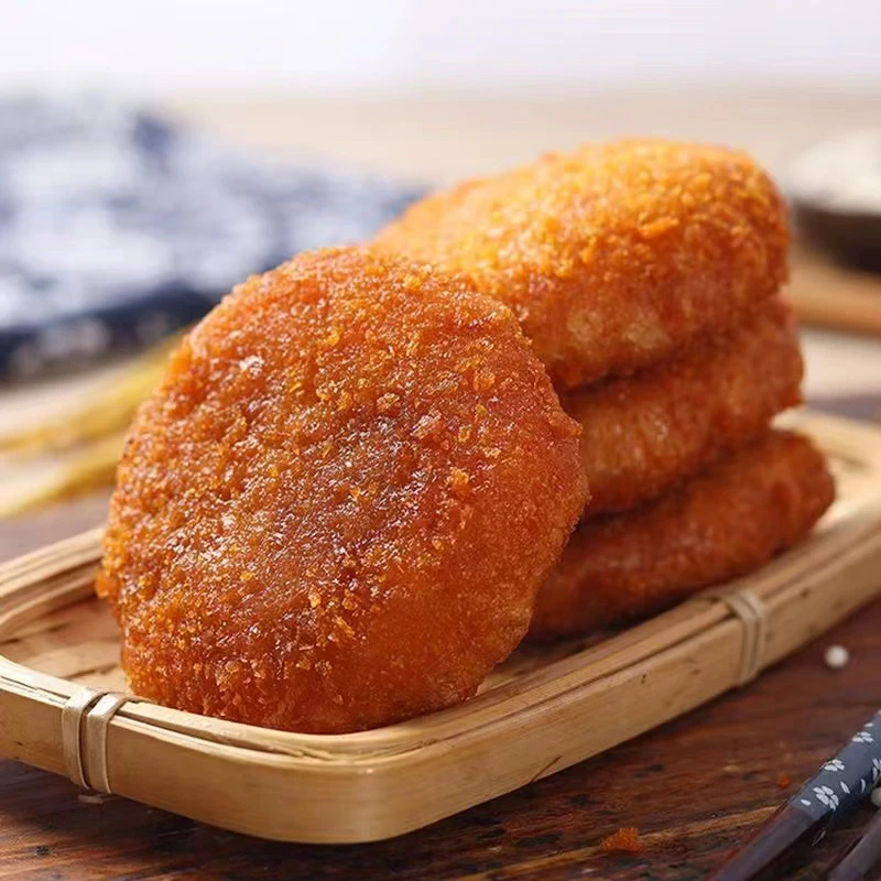 【到手20个】东北老式油炸糕红小豆馅早餐小吃半成品加热糕点LJ