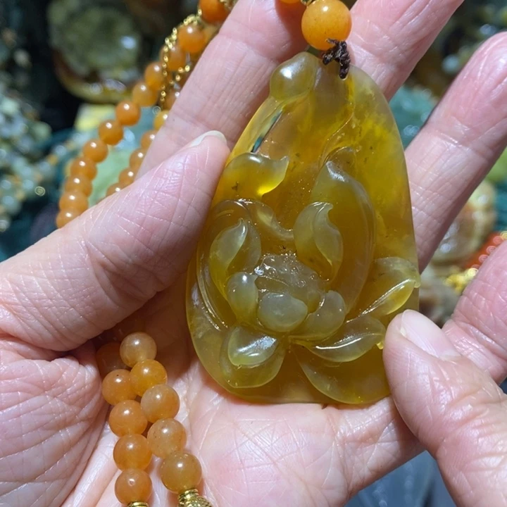 岫玉岫玉吊坠未镶嵌