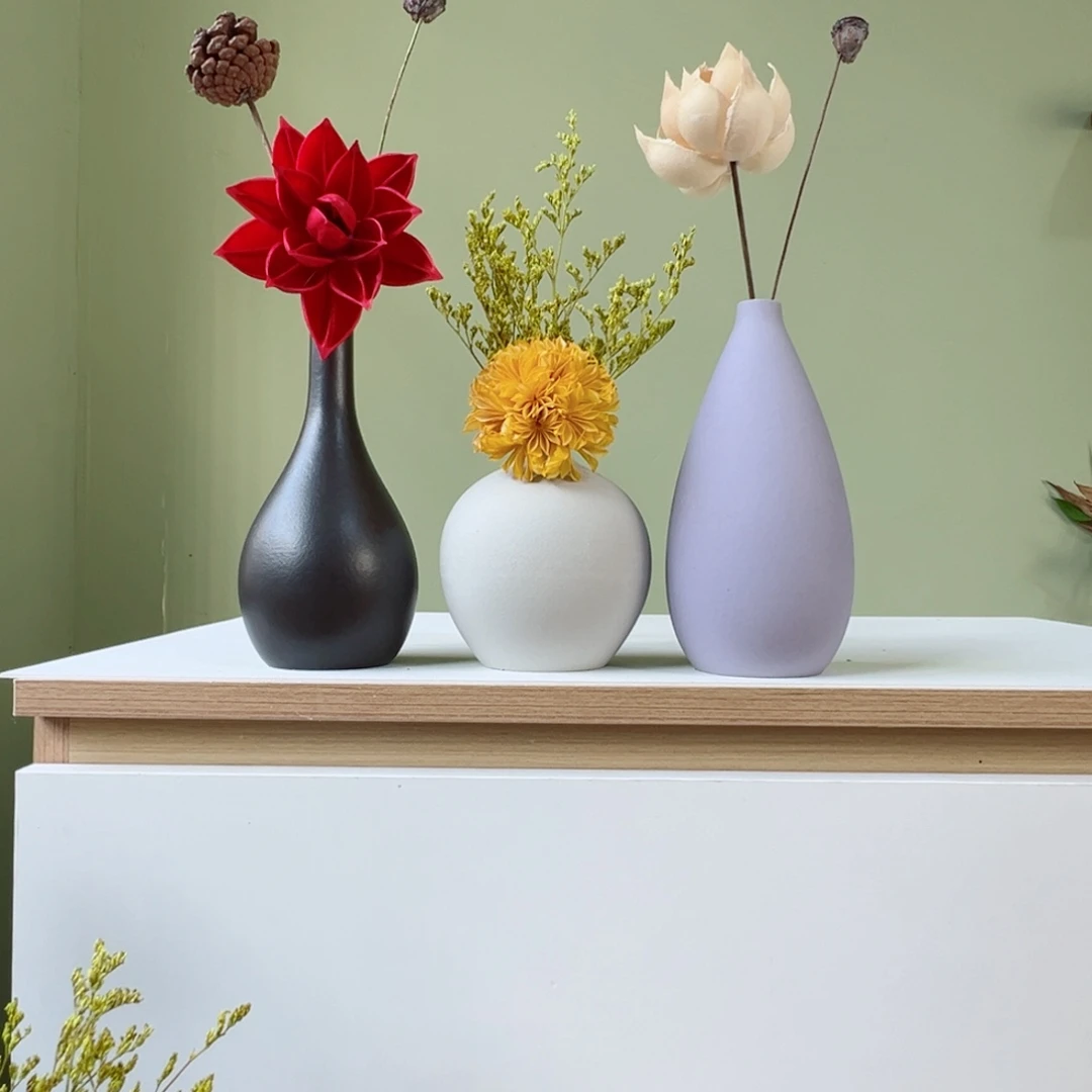 摆件花瓶带花高度20-30厘米左右