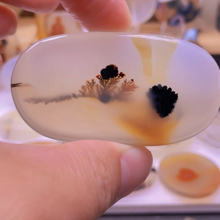 玛瑙/玉髓未镶嵌吊坠(不含链)