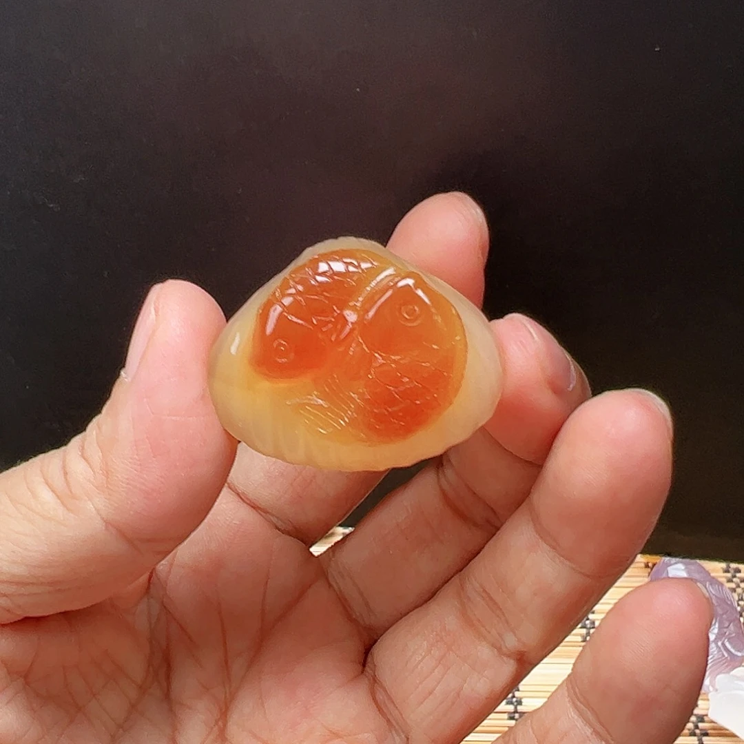 未镶嵌玛瑙/玉髓珠宝半成品