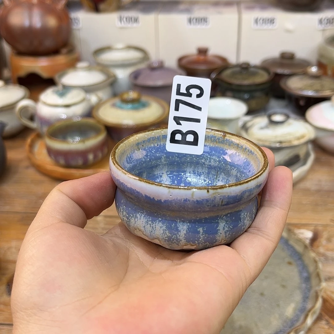 白泥茶杯铁*陶瓷艺术