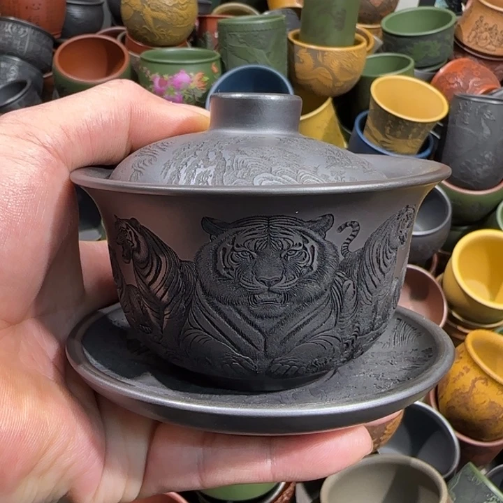 茶杯紫砂全手工制作工艺