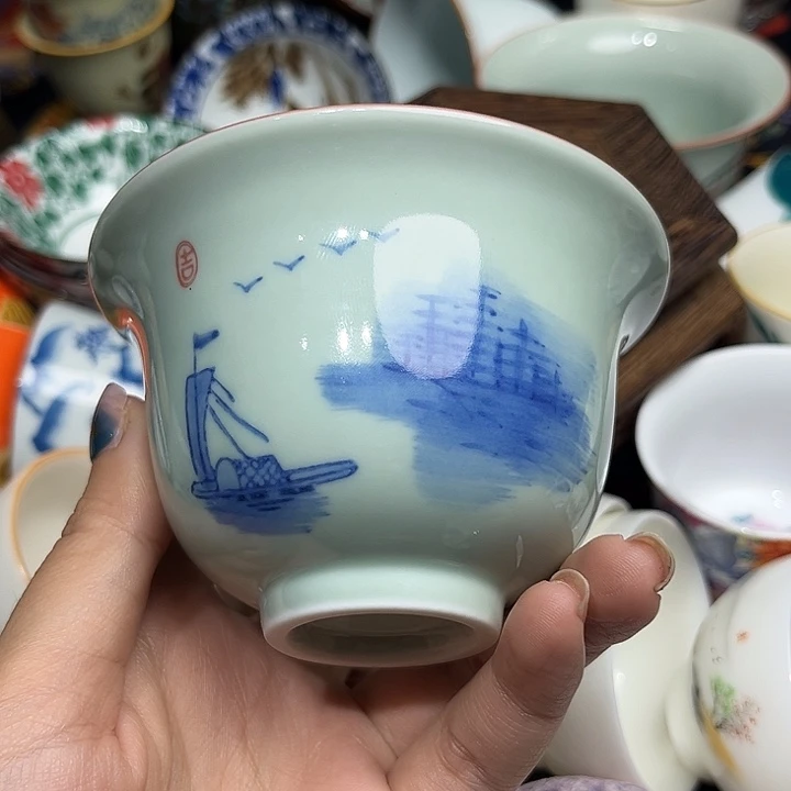 2只微瑕茶具茶具茶具