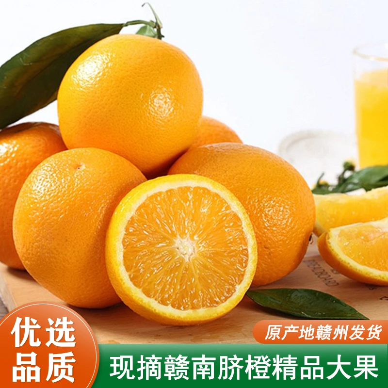 正宗赣南脐橙10斤江西橙子当季孕妇水果5斤橙子新鲜现摘整箱包邮