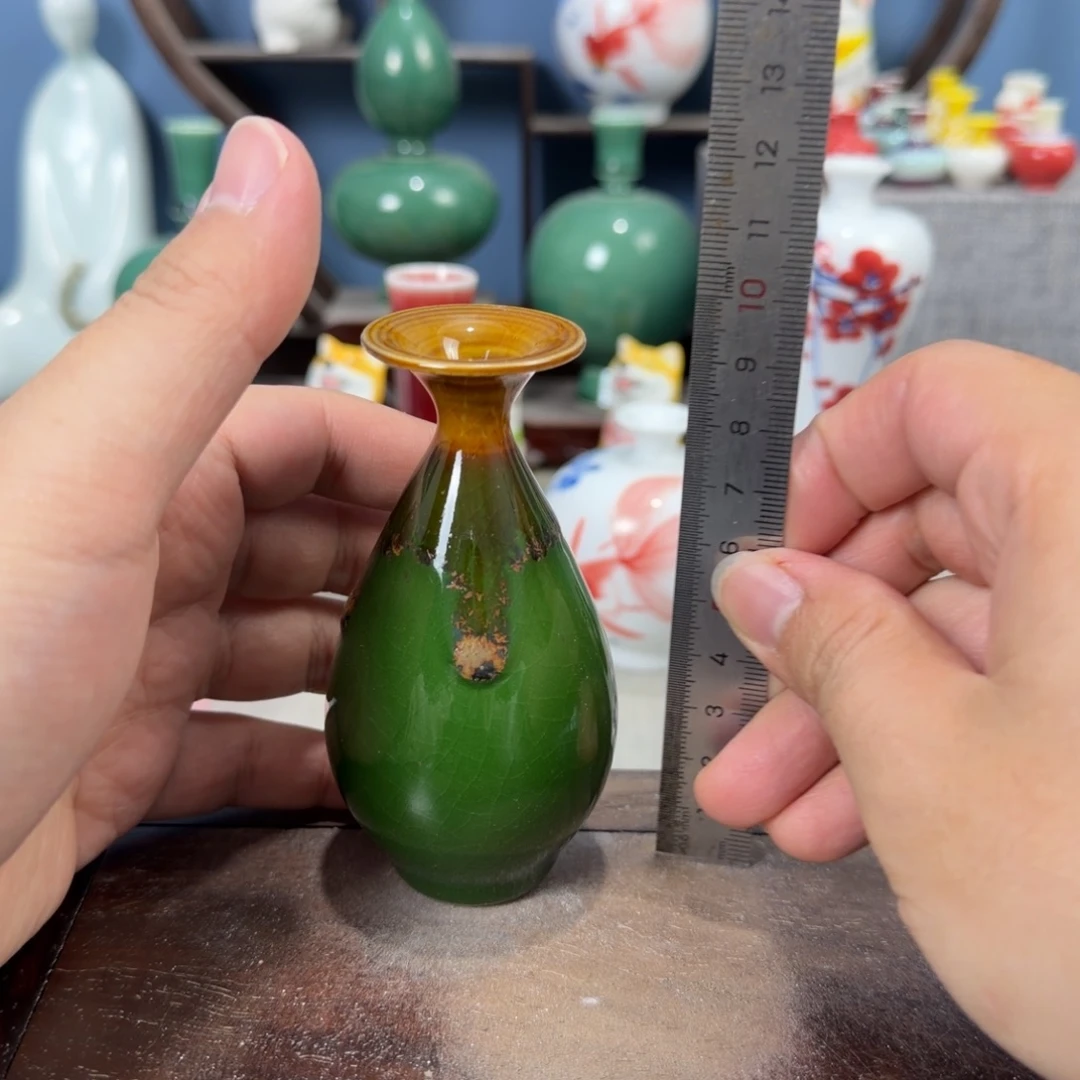 陶瓷手工小花器摆件