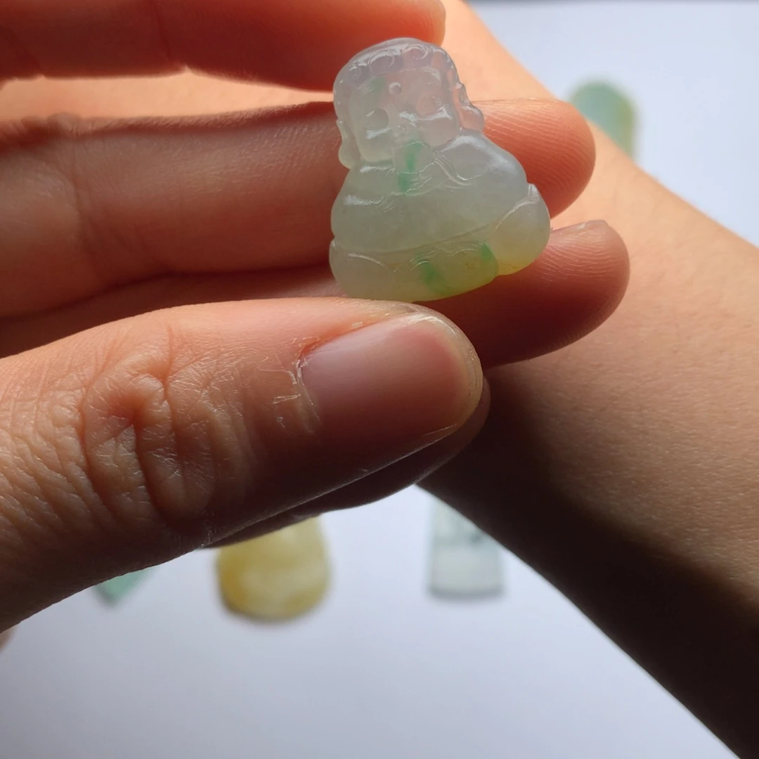 定制翡翠未镶嵌缅甸翡翠A货佛