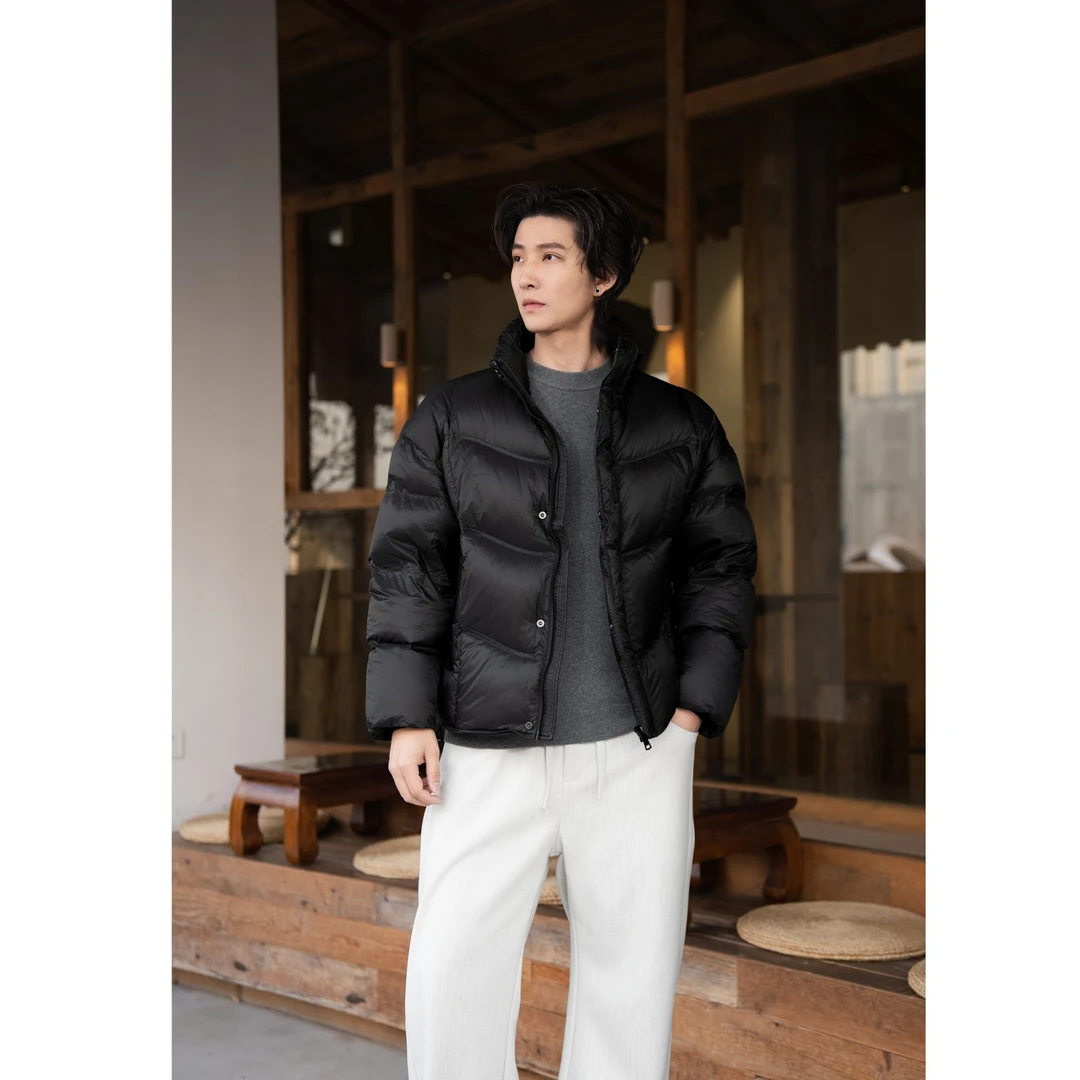 ALLMW 长袖立领男款羽绒服Y13-5576