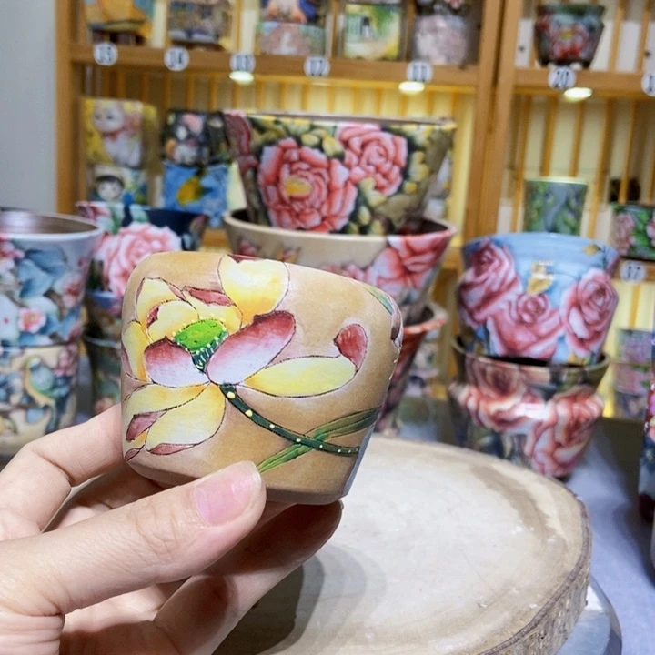 景德镇艺术手绘作品