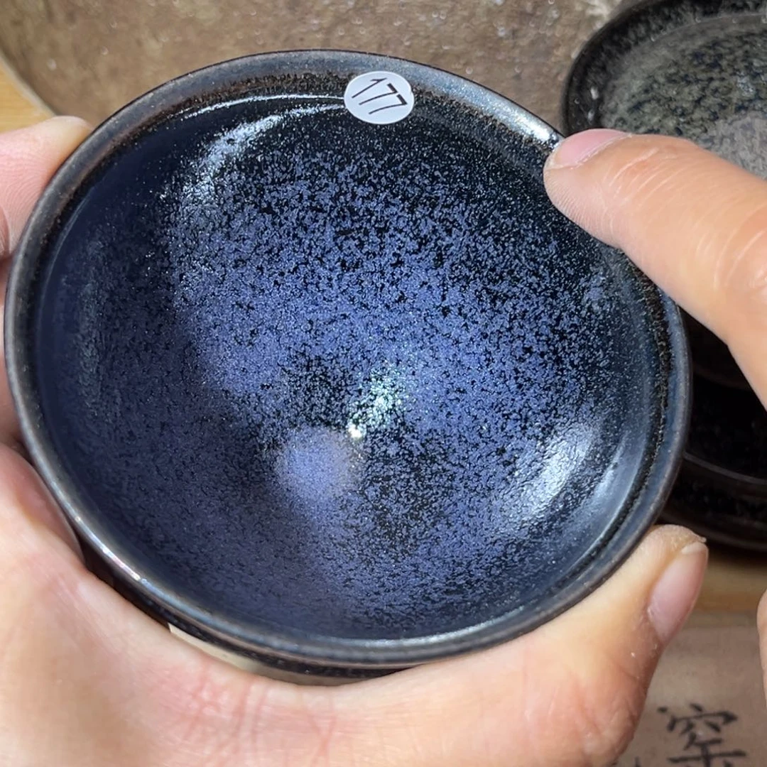 茶盏义兴龙窑坚持真柴烧微瑕