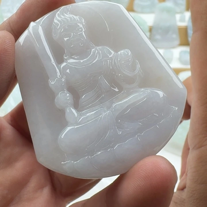 翡翠未镶嵌颈饰天然缅甸A货翡翠