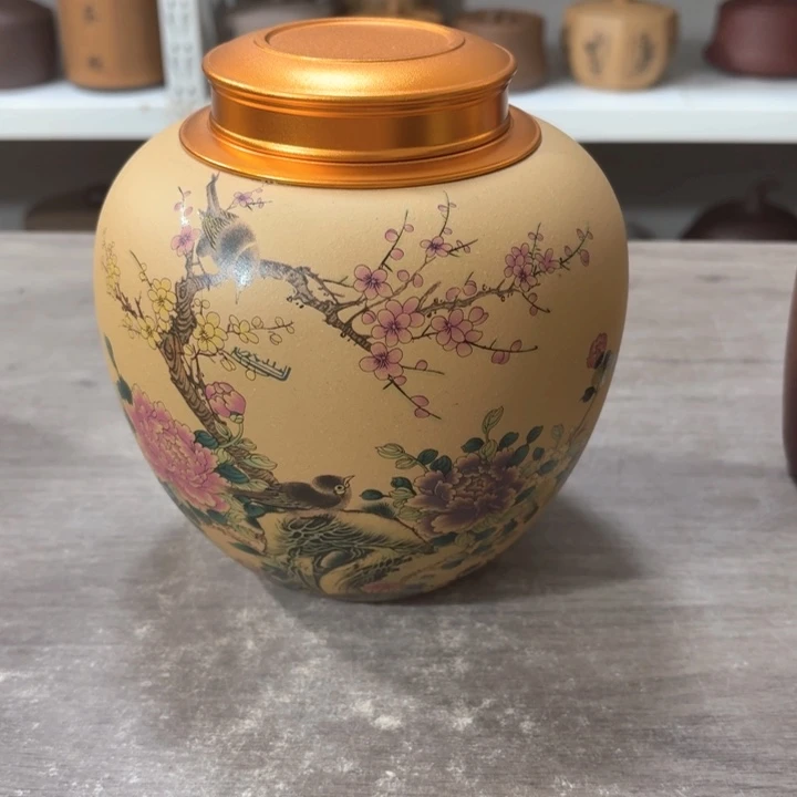 紫砂茶叶罐紫砂茶叶罐