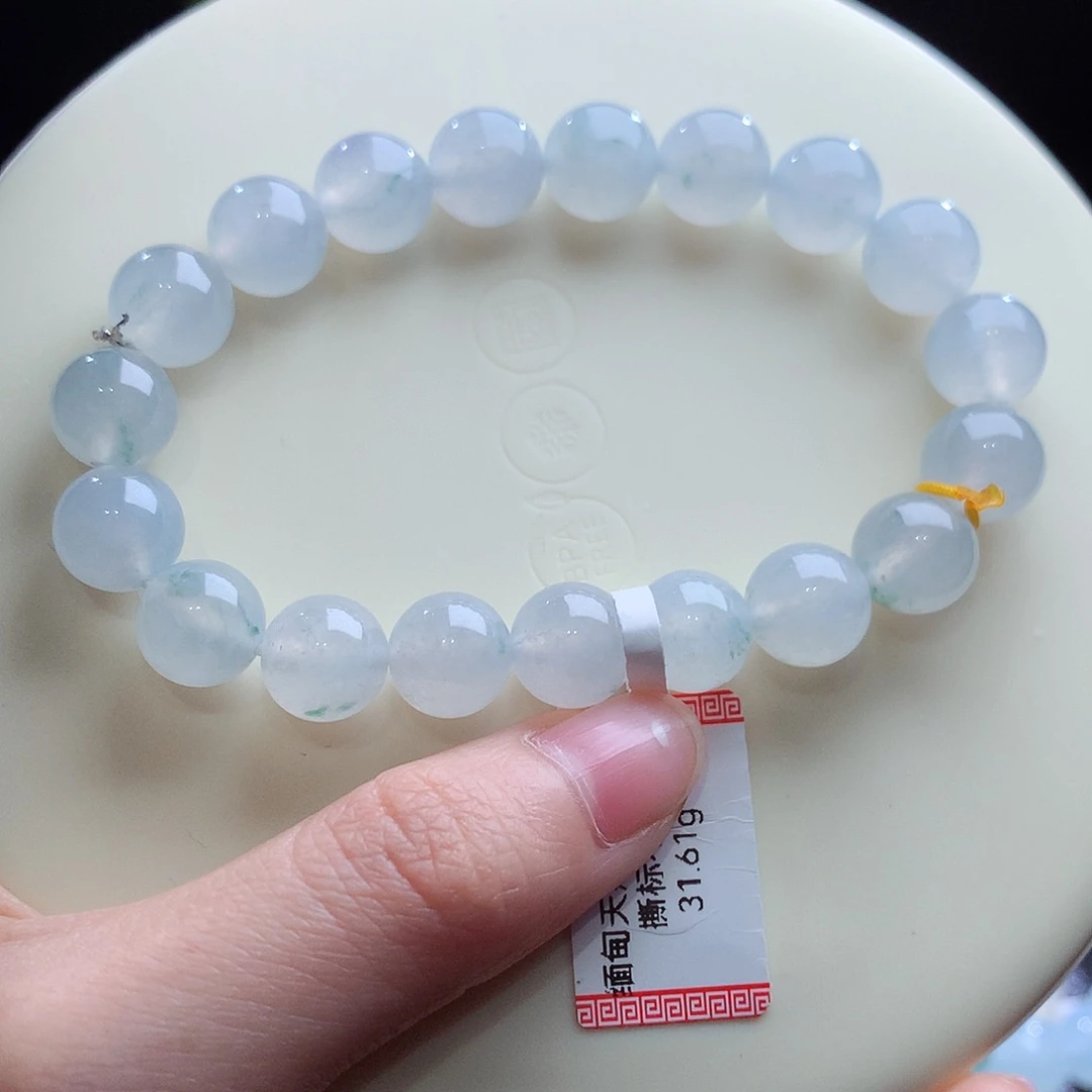 翡翠未镶嵌手串卡10