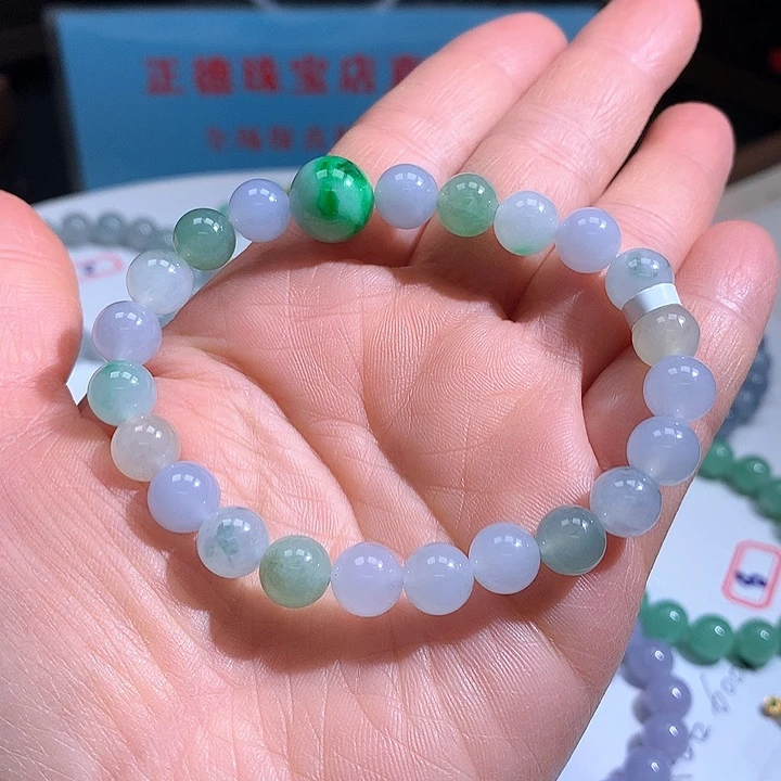 翡翠未镶嵌手串41