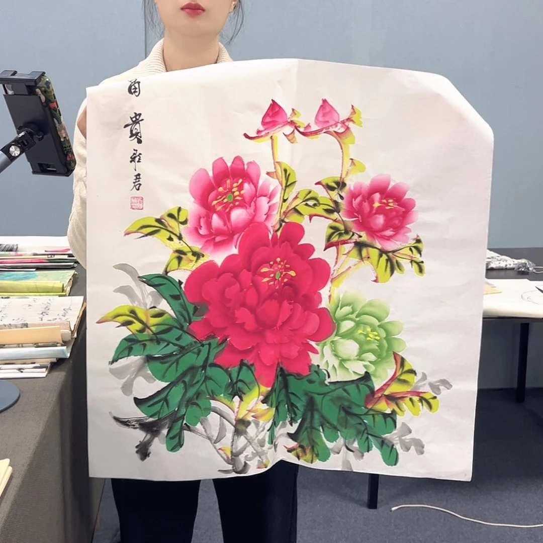 国画国画老师作品