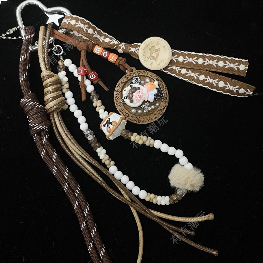 【粉丝专属清仓】miu系可爱包挂配件专拍原创手工DIY包挂配饰