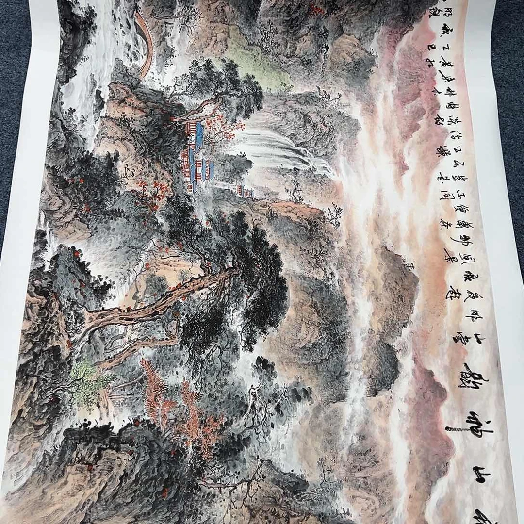 青***凉国画纯手绘作品欣赏