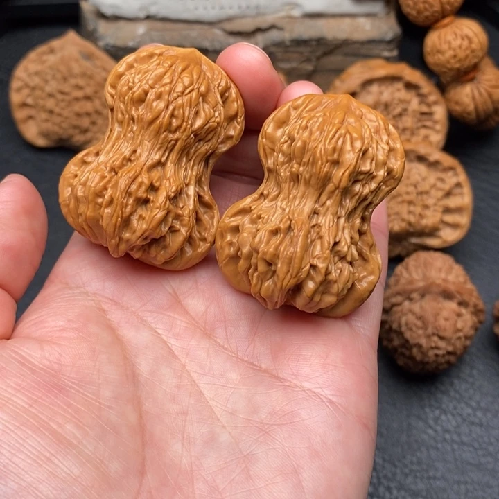 桃核把件尺寸35葫芦