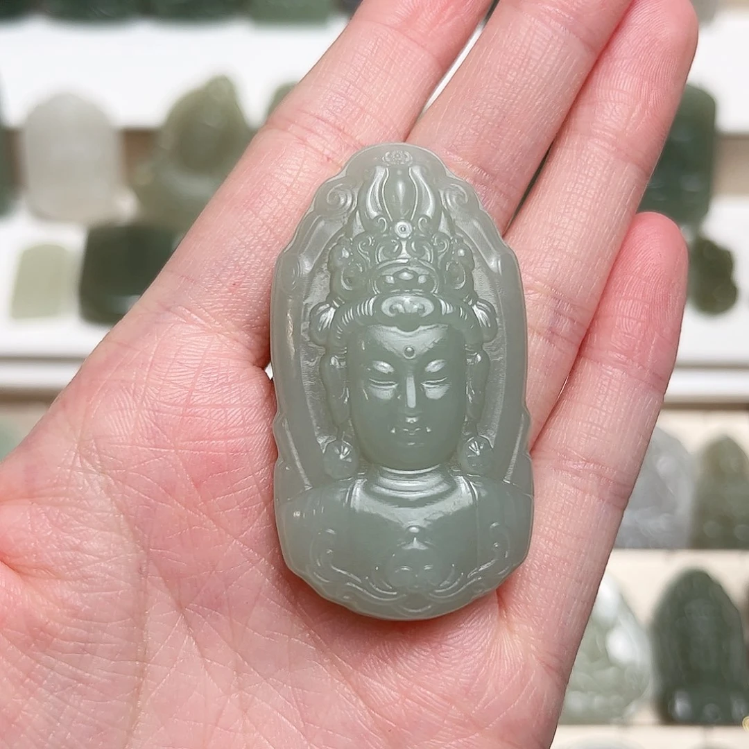 和田玉颈饰未镶嵌姚***华