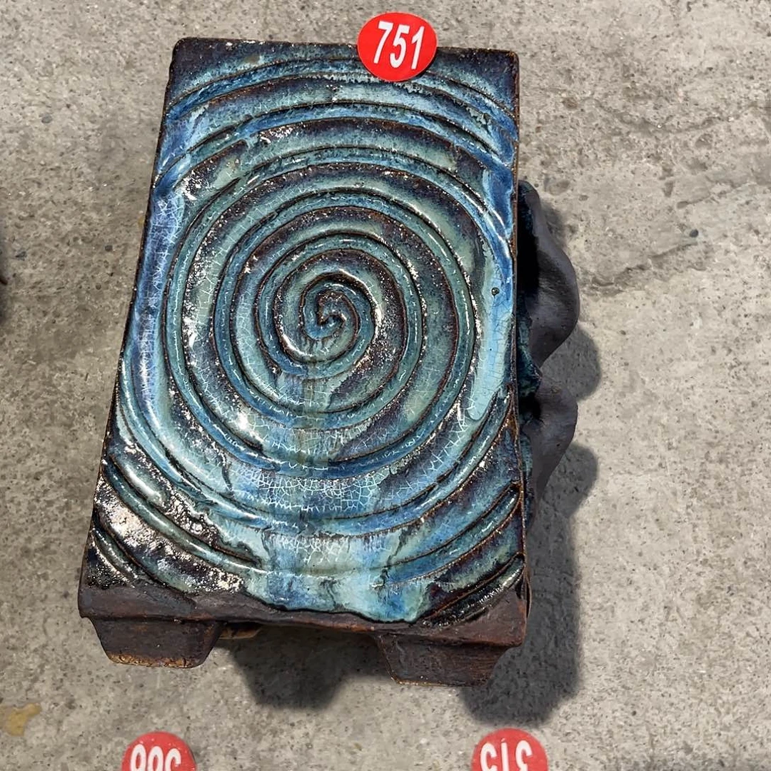 微瑕335 号陶然花器手工直播