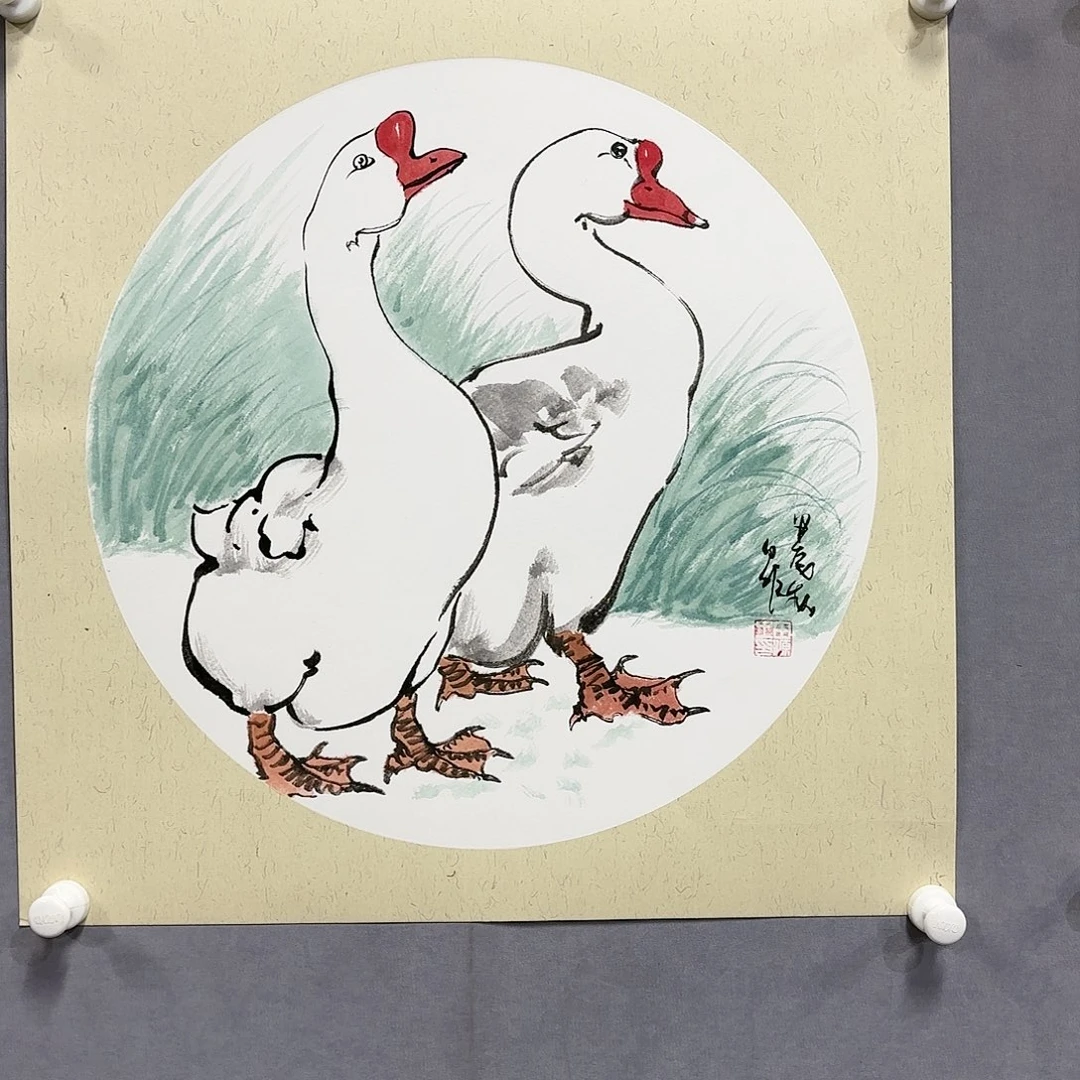 国画国画纯手绘作品请放心去藏