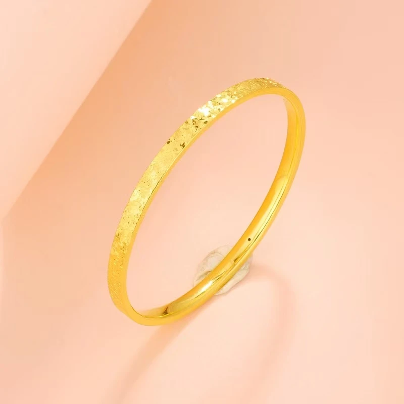 【木木专享】足金999饰品 碎冰冰手圈