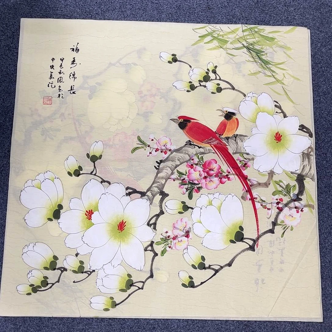 国画宣纸纯手绘作品作品