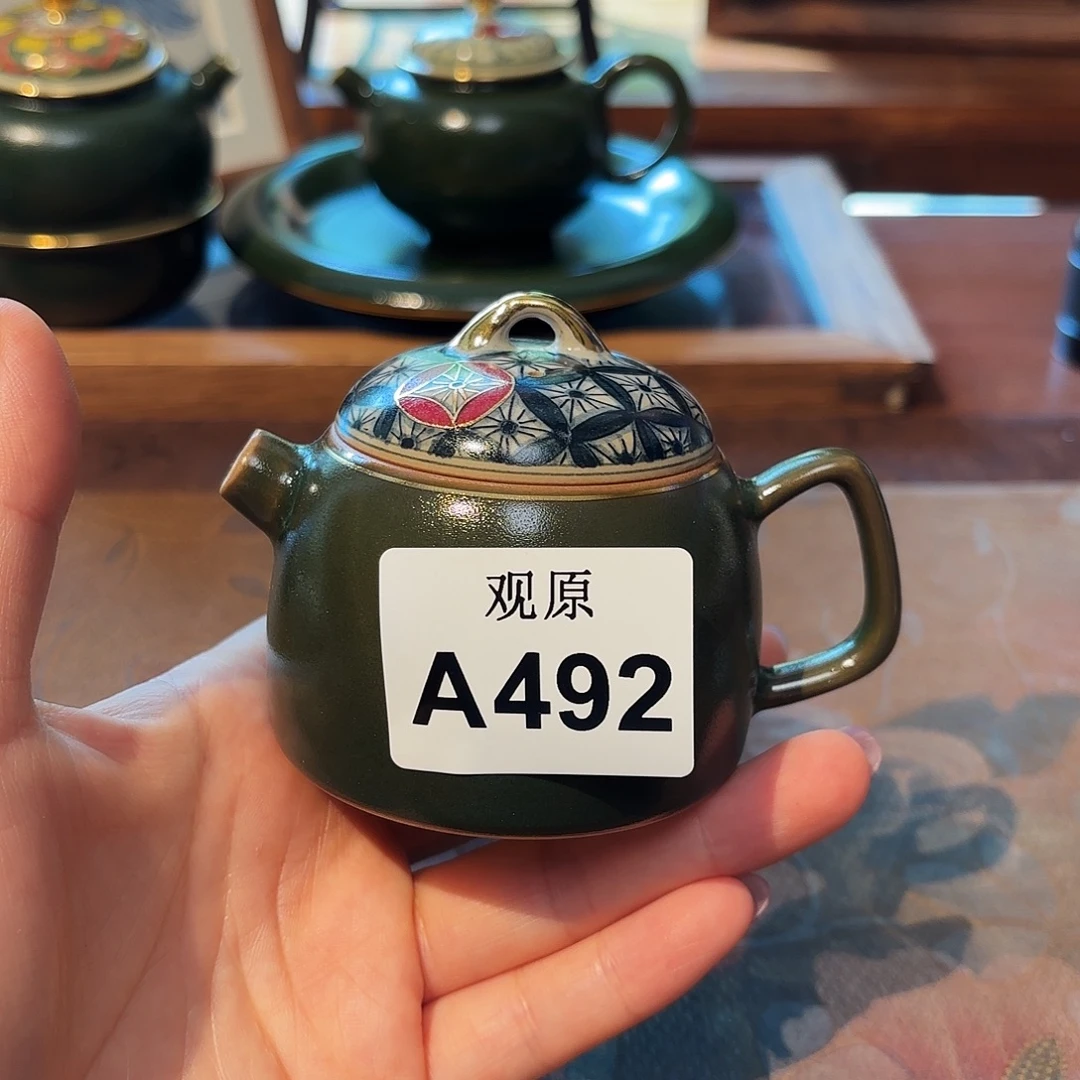 笑***妈瓷片陶瓷景德观原观原