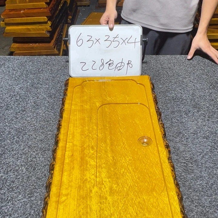 楠木实木家具根雕茶盘