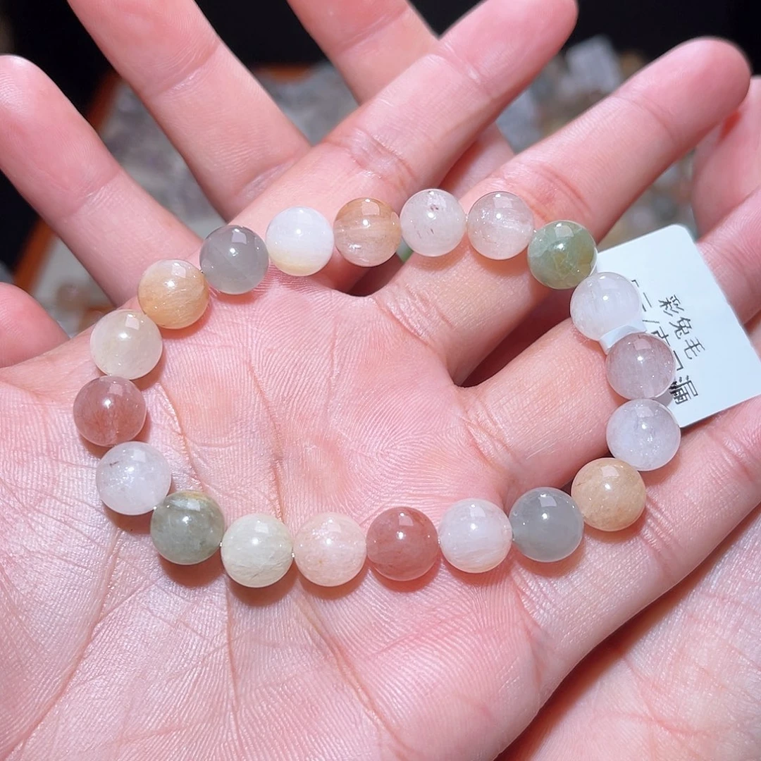 水晶手链未镶嵌201号主图手串  9+