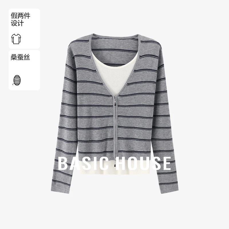 【芋总专属】女装时尚百搭休闲女宽松针织衫-B0624E51762