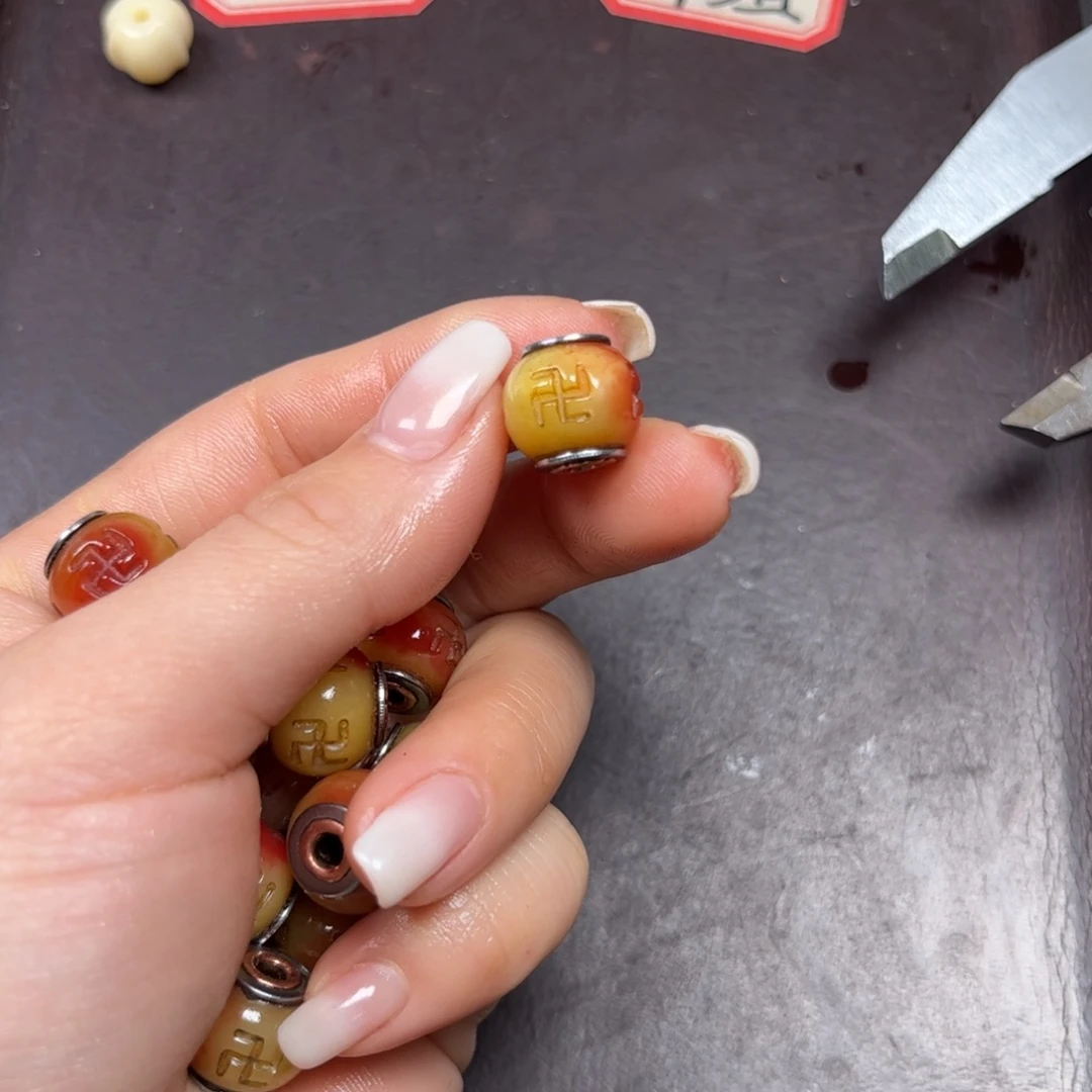 手串/手链驼骨编号46尺寸1.4