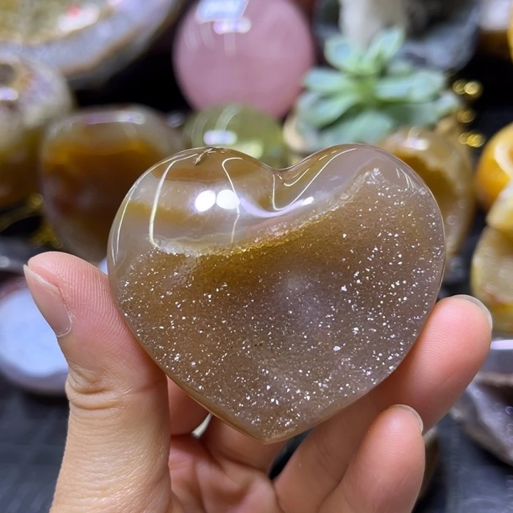 未镶嵌发饰水晶爱心
