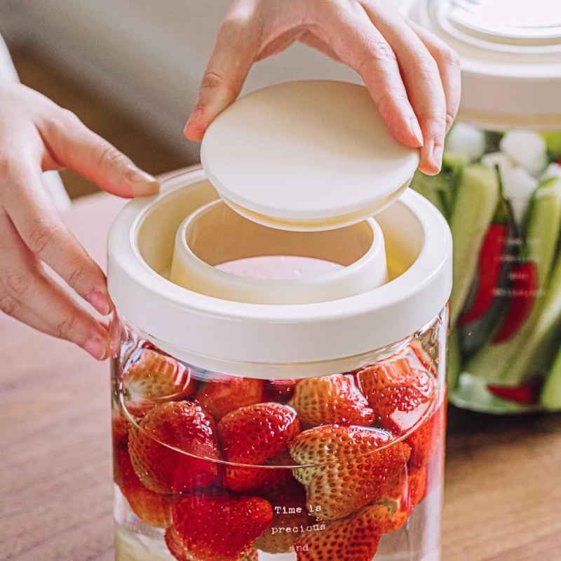 树可设计时间风味泡酒密封罐家用加厚青梅酒坛杨梅酒瓶酿果酒dr