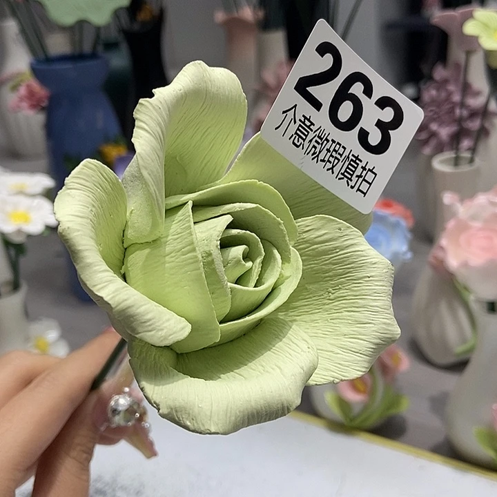 陶瓷纯手工捏花设计