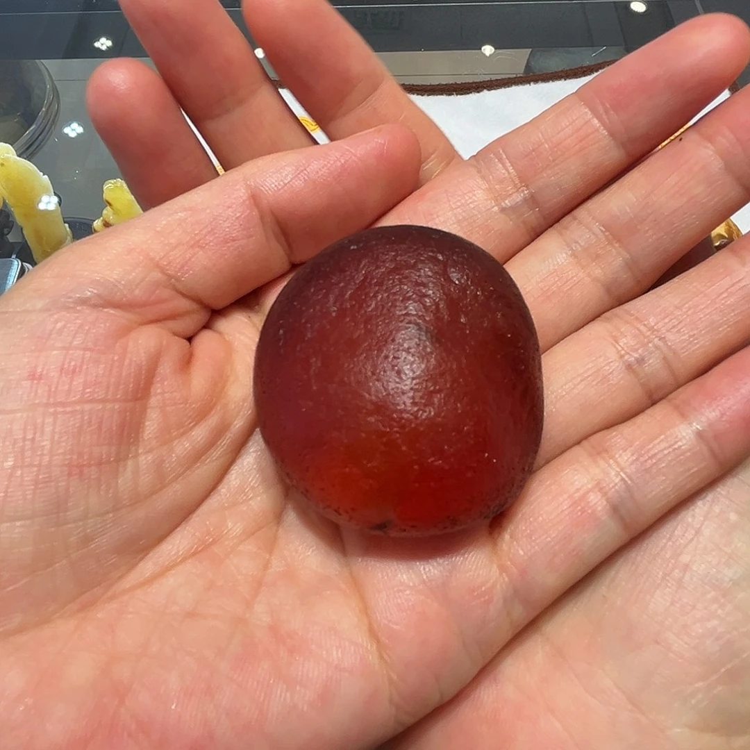 琥珀未镶嵌颈饰吊坠