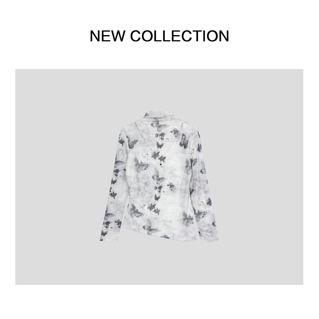 【龙哥专属】新款气质时尚网红休闲T恤 T351802B  802B