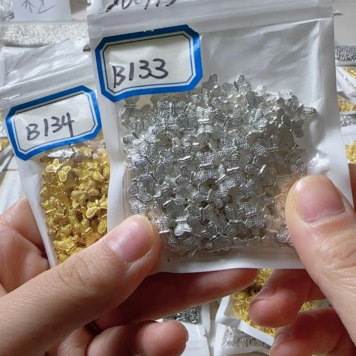 锌合金蝴蝶结隔珠