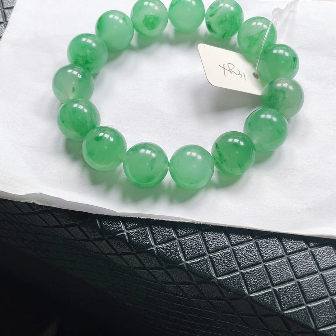 微***暖石英质玉手串未镶嵌