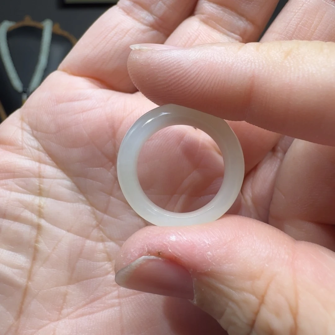 和田玉戒指未镶嵌弛