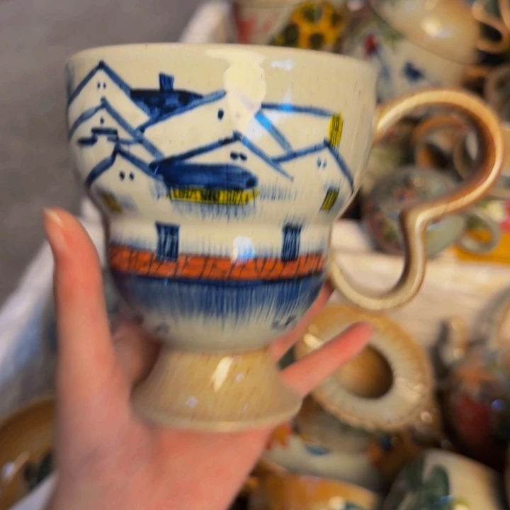 瓷片景德镇陶瓷手工手绘