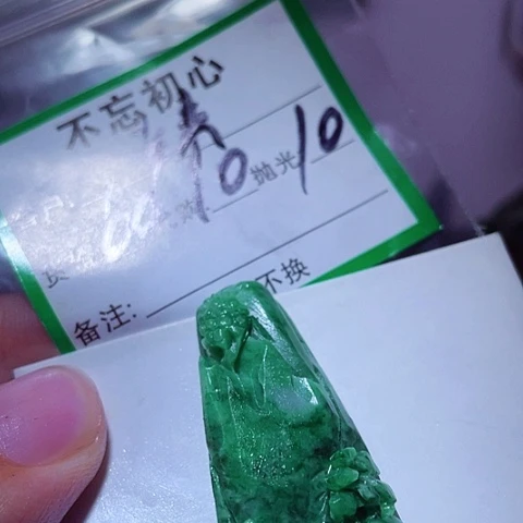 辣***翠翡翠未镶嵌颈饰缅甸