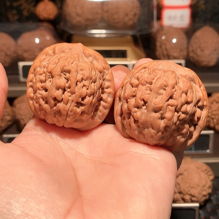 d***s文玩核桃把件莲花