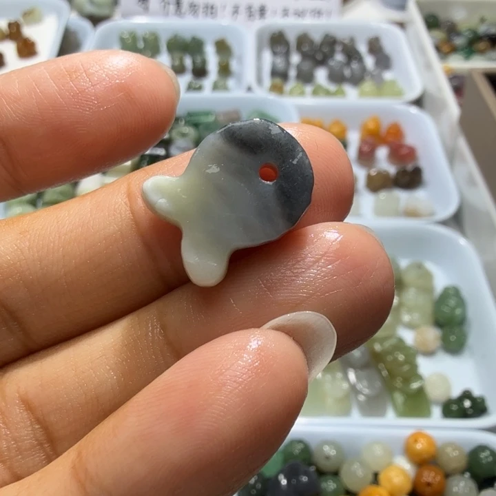 未镶嵌和田玉珠宝半成品