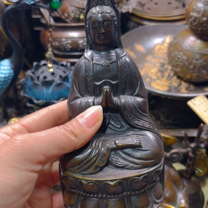 铜器摆件收收藏藏