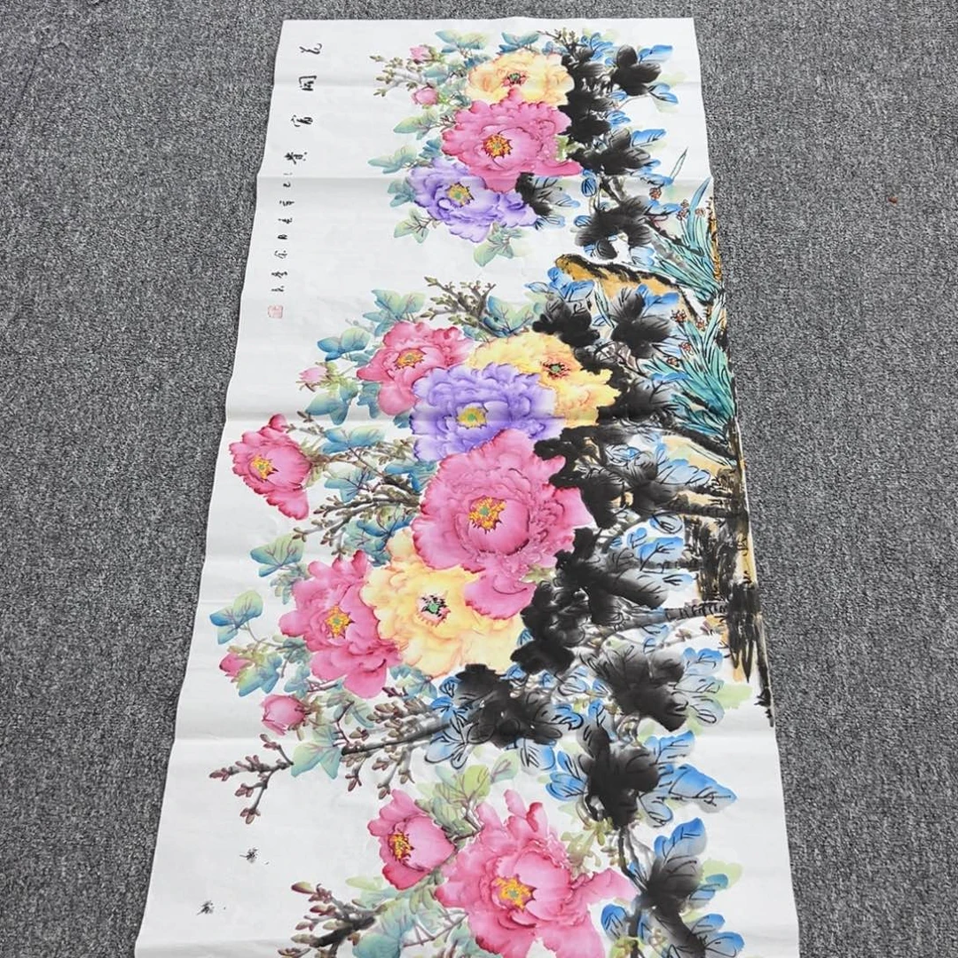国画卖字画的小老板