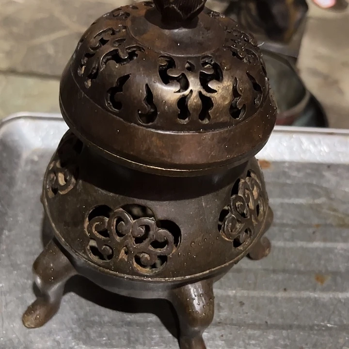 黄铜摆件，文房工艺品摆件