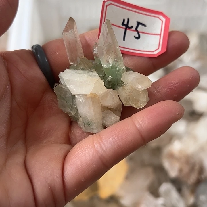 XX天然水晶45未镶嵌水晶梦**妆