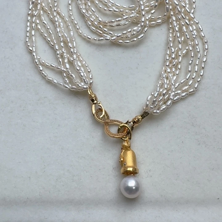 淡水珍珠颈饰未镶嵌